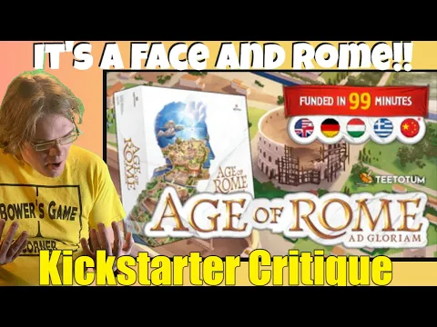 Age of Rome - Kickstarter Critique Review