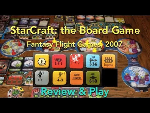 StarCraft: the Board Game (Fantasy Flight Games) Review & How to Play