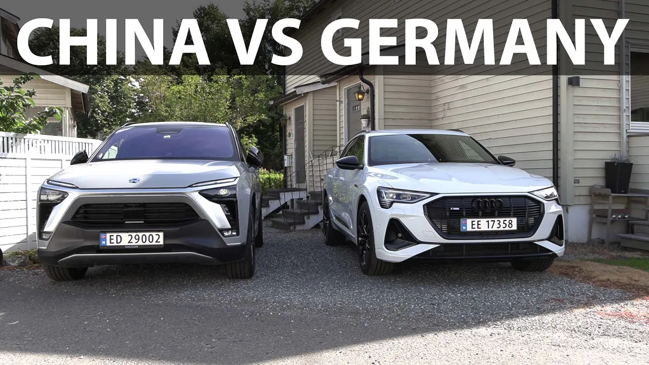 Nio ES8 vs Audi e-tron 55 Black Edition