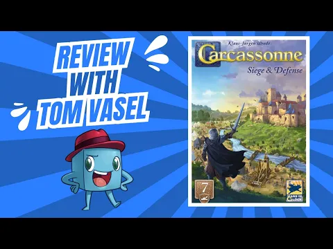 Siege & Defense Carcassonne Review: Quick Take with Tom Vasel
