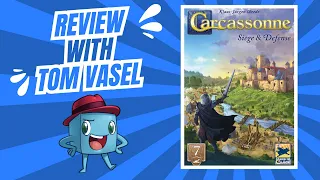 Siege & Defense Carcassonne Review: Quick Take with Tom Vasel