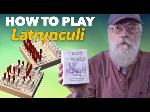 Latrunculi - the ancient Roman board game.