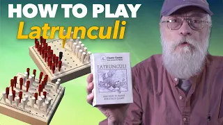 Latrunculi - the ancient Roman board game.