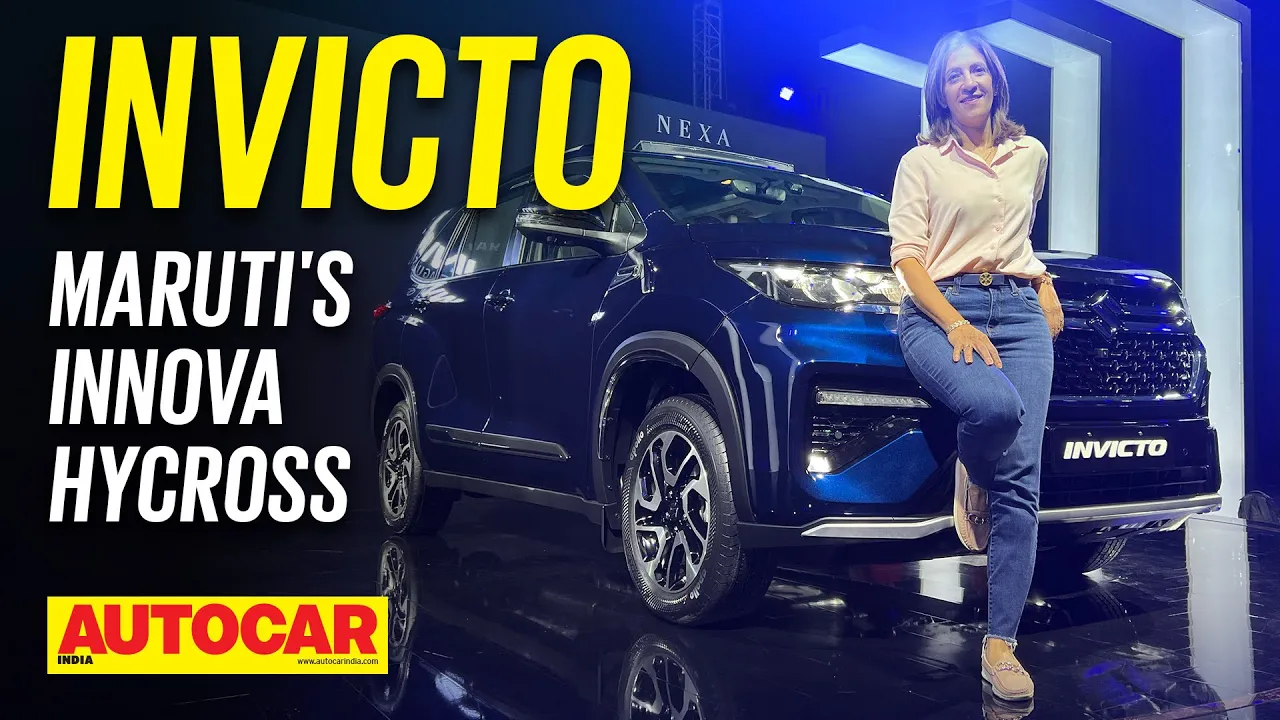Maruti Suzuki Invicto - Maruti’s most premium car | Walkaround | Autocar India