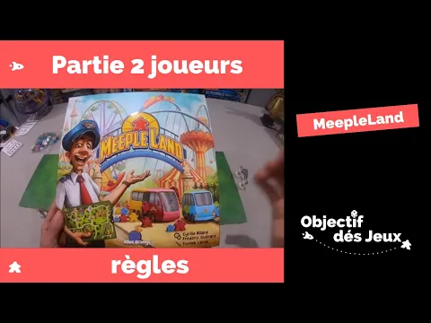 [ Meeple Land ] Comment jouer une partie 2 joueurs avec videorègle fr du jeu de société. Blue Orange