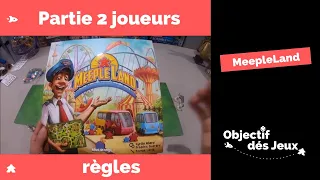 [ Meeple Land ] Comment jouer une partie 2 joueurs avec videorègle fr du jeu de société. Blue Orange