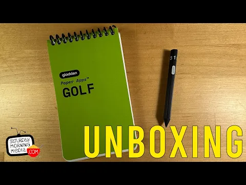 Unboxing & Overview Play | Paper Apps™ GOLF | gladden design | RPG | Solo Golf RPG #sologaming