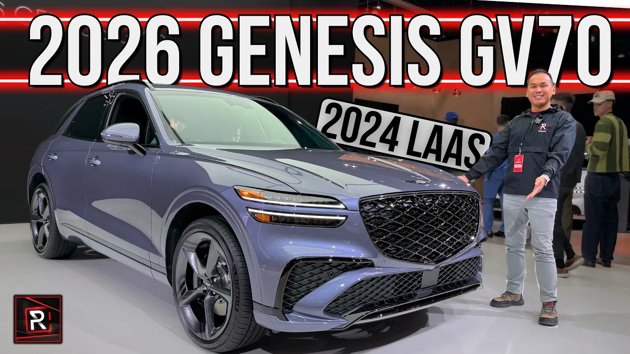 The 2026 Genesis GV70 / GV70 Electrified – Redline: First Look – 2024 LA Auto Show