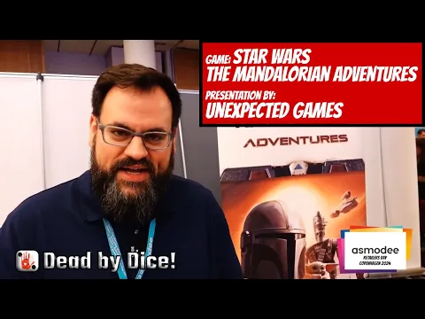 Star Wars The Mandalorian: Adventures | presentation by publisher Unexpected Games