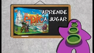 Tiny Epic Quest - Español - Reseña Juego de Mesa - Preparación y cómo se juega