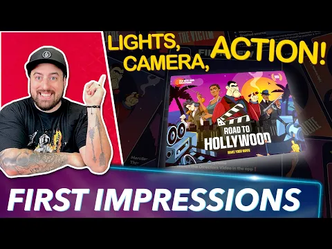 Road to Hollywood Board Game First Impression Overview: Quiet on the Set!!