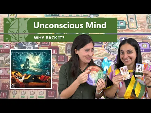 Unconscious Mind ~ YES. A heavy, layered, thematic euro 😍 | Kickstarter Board Game Preview