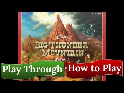 Disney Big Thunder Mountain Railroad: Play Through & How to Play