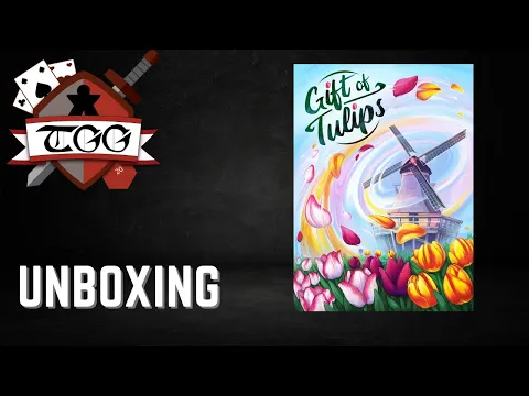 Gift of Tulips Board Game Unboxing