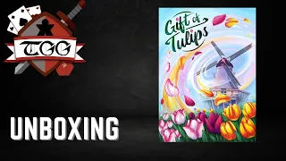 Gift of Tulips Board Game Unboxing