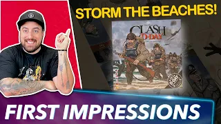 Clash D-Day Special Edition Board Game First Impression Review