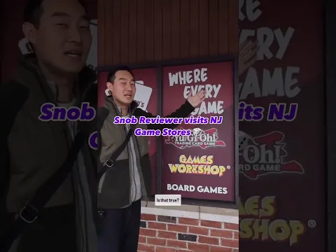 Snob Reviewer walks into a Board Game Store