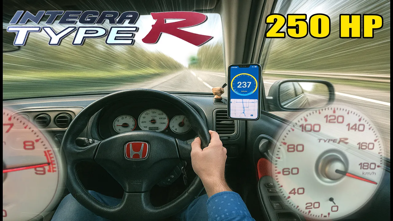 HONDA INTEGRA TYPE R DC5 // TOP SPEED on AUTOBAHN