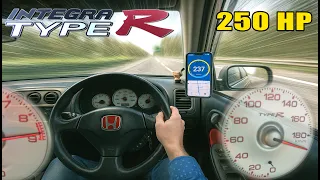 HONDA INTEGRA TYPE R DC5 // TOP SPEED on AUTOBAHN