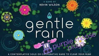 Purple Moose Plays...A Gentle Rain (solo)