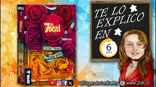 Cómo jugar 7th Seal en 6 minuts [ESP/ENG/POR/ARA] [#JuegoDeMesa #JcK #Devir #JugandoConKetty]