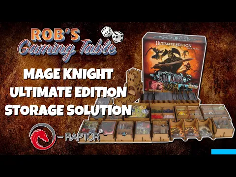 e-Raptor Mage Knight Ultimate Edition Insert Storage Solution