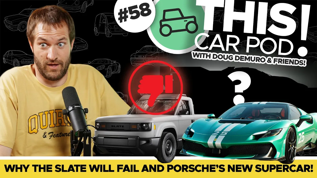 Will Slate Pickup Fail? New Ferrari Reveal, Future Classics People HATE Now! THIS CAR POD! EP58