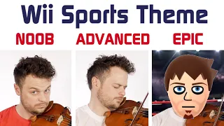 5 Levels of Wii Sports Theme: Noob to Epic