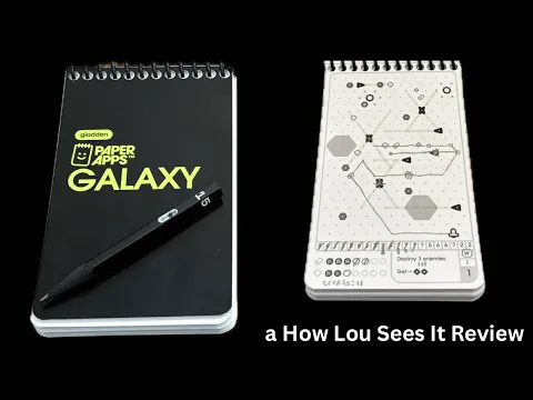 Paper Apps Galaxy Review and Example Gameplay