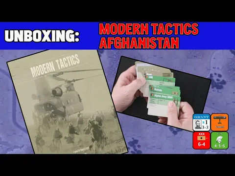 Modern Tactics: Afghanistan (Wargame Unboxing)