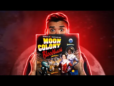Moon Colony Bloodbath Board Game | Solo Playthrough