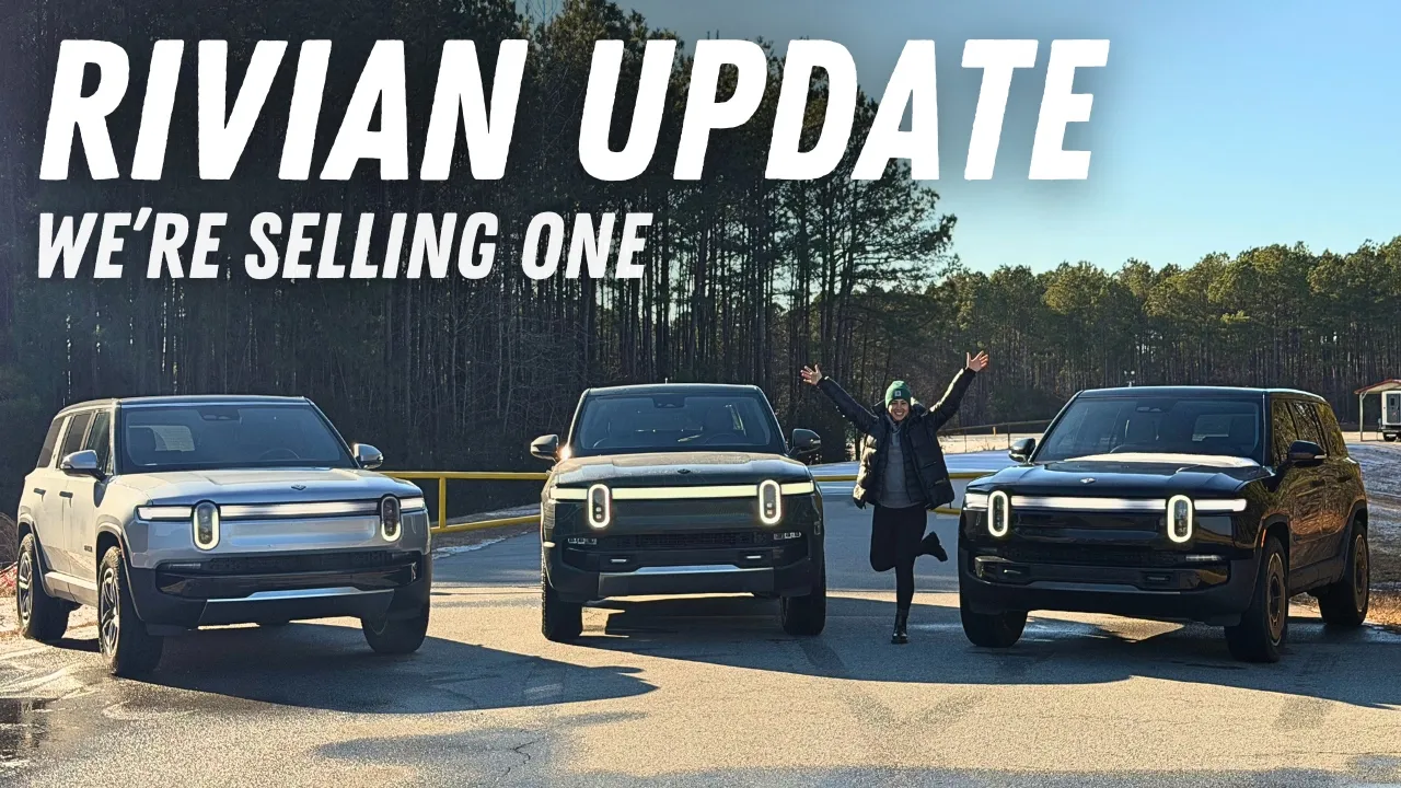 Update On Our 3 Rivians – Standard, Large, & Max Pack