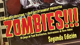 Zombies!!! Segunda Edición #1 | Como se juega