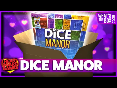 Dice Manor (Arcane Wonders / Dice Tower Essential) Unboxing - What's In The Box?!