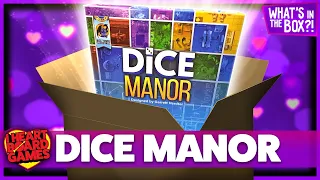 Dice Manor (Arcane Wonders / Dice Tower Essential) Unboxing - What's In The Box?!