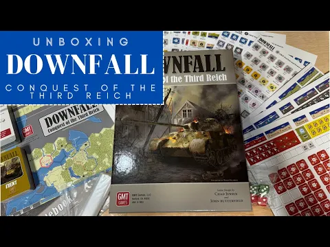 Downfall: Conquest of the Third Reich Unboxing (GMT)