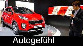Kia Sportage 2016 all-new generation Review Exterior/Interior at Frankfurt motor show