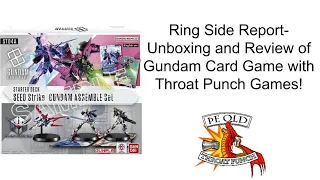 Ring Side Report-Board Game Unboxing and Review of Gundam Card Game