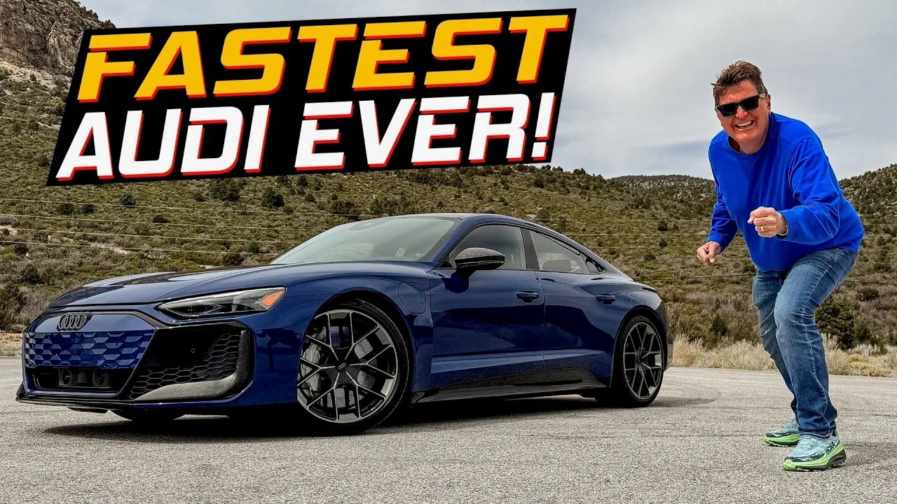 The New 2025 Audi RS e-tron GT Performance Is The Most Powerful & Fastest Accelerating Audi Ever!