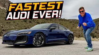 The New 2025 Audi RS e-tron GT Performance Is The Most Powerful & Fastest Accelerating Audi Ever!