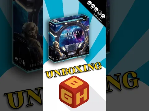 Boardgame Heaven Unboxing 218: Andromeda Escape (Bad Rule Games)
