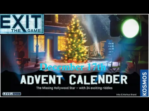 Exit The Game: The Missing Hollywood Star - December 17th