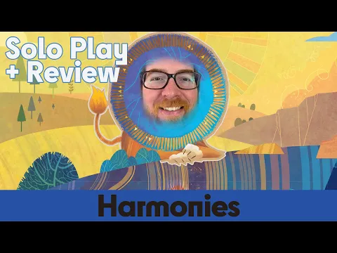 Harmonies - Solo Board Game Playthrough & Review