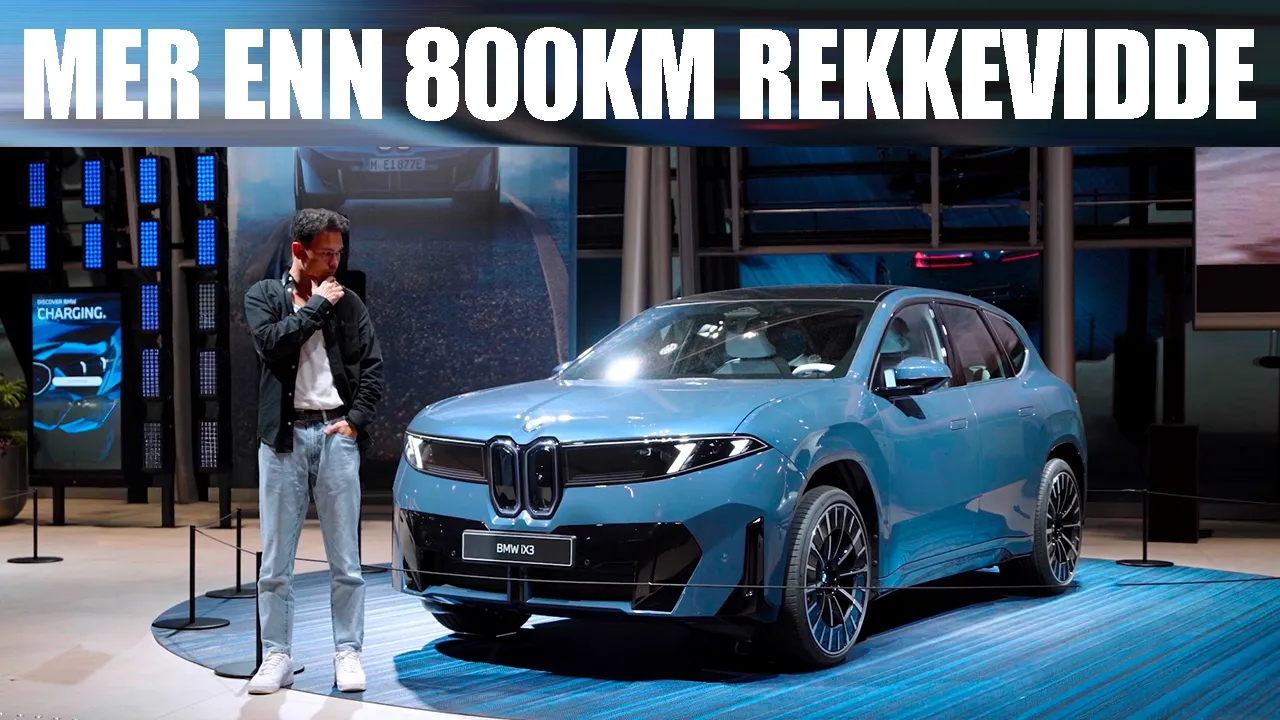 Dette er NYE BMW iX3 "DER NEUE KLASSE"