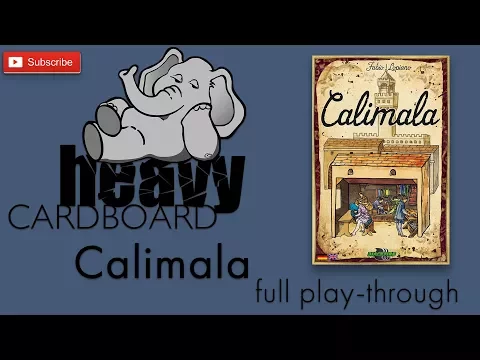 Calimala 5p Play-through, Teaching, & Roundtable discussion by Heavy Cardboard