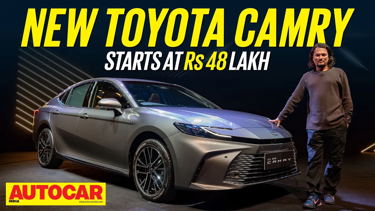 2025 Toyota Camry - More Lexus-like inside and out | Autocar India