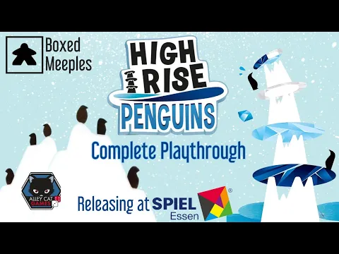 High Rise Penguins playthrough by Boxed Meeples
