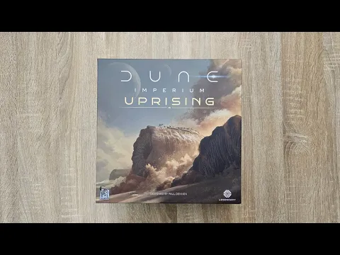 Unboxing Dune Imperium Uprising: Components deep dive