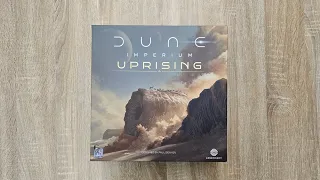 Unboxing Dune Imperium Uprising: Components deep dive
