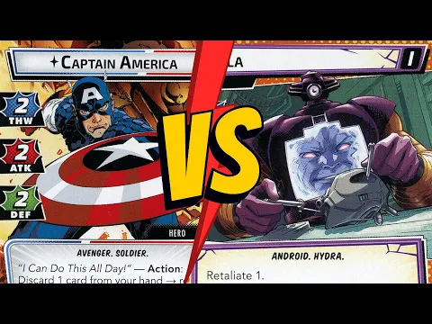 Captain America vs. Zola - Gameplay